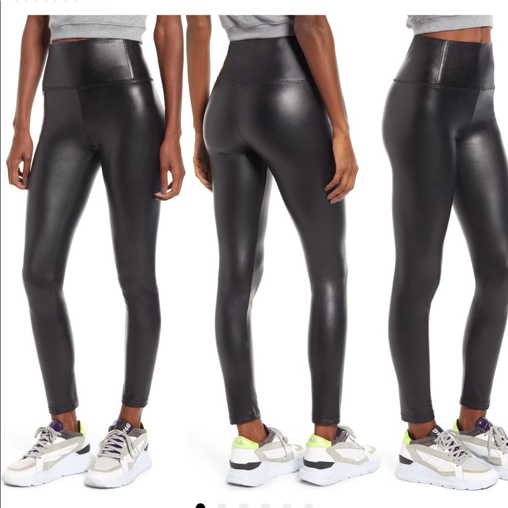 New BP faux leather leggings